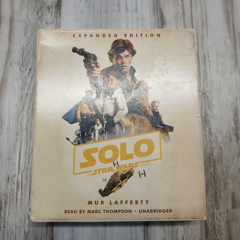 Solo A Star Wars Story Expanded Edition Audiobook 8 CD Unabridged Mur Lafferty